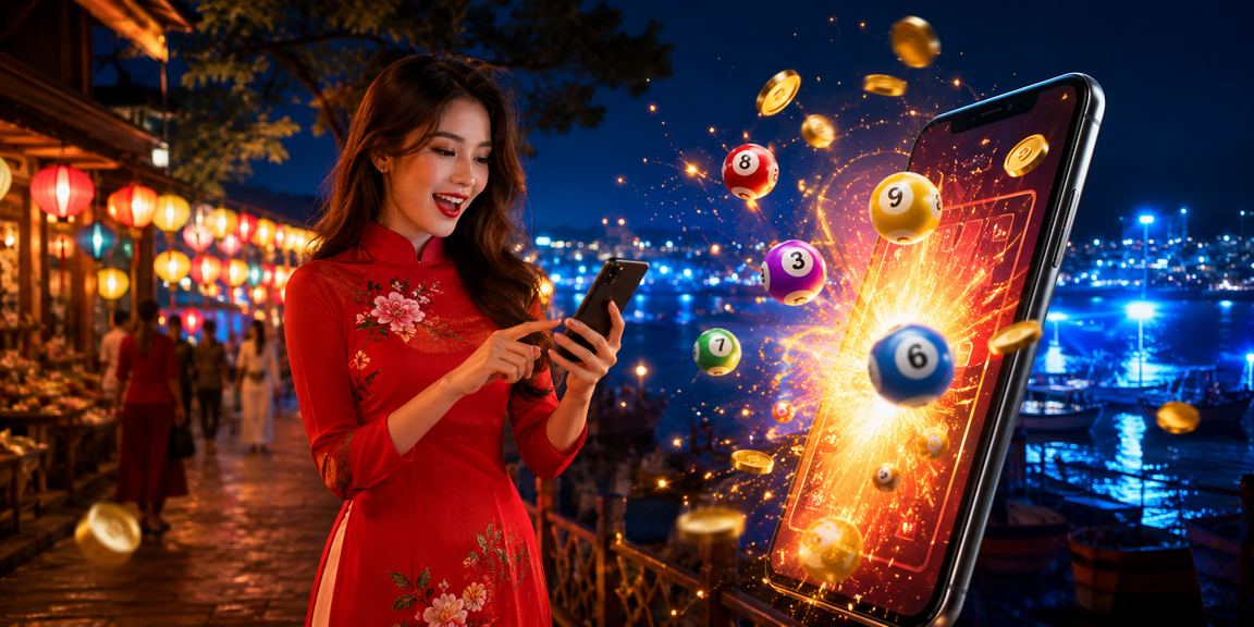 Người dùng Việt Nam đọc phân tích kèo trên điện thoại trong khi di chuyển